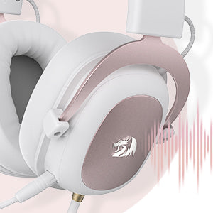 REDRAGON H510 Zeus Wired Gaming Headset - Pink