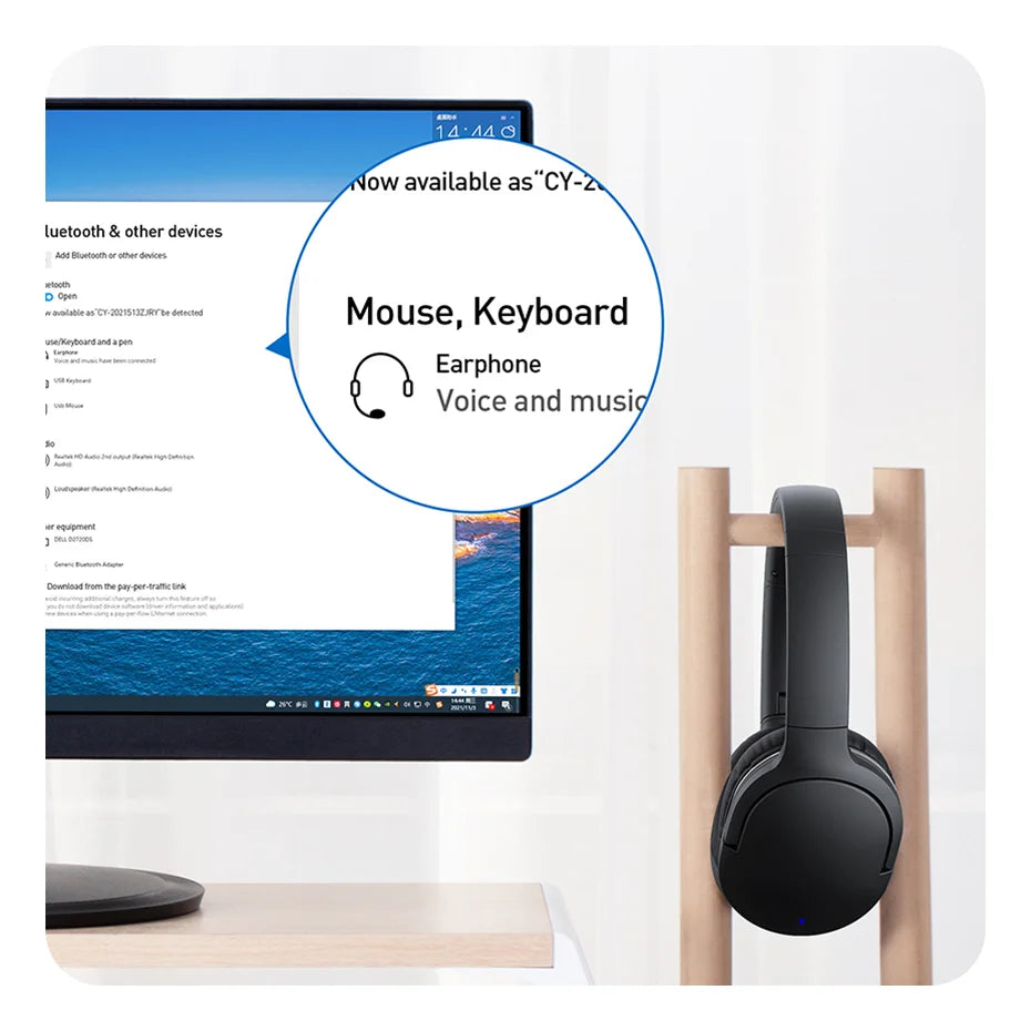 BASEUS BA04 USB Bluetooth 5.1 Adapter