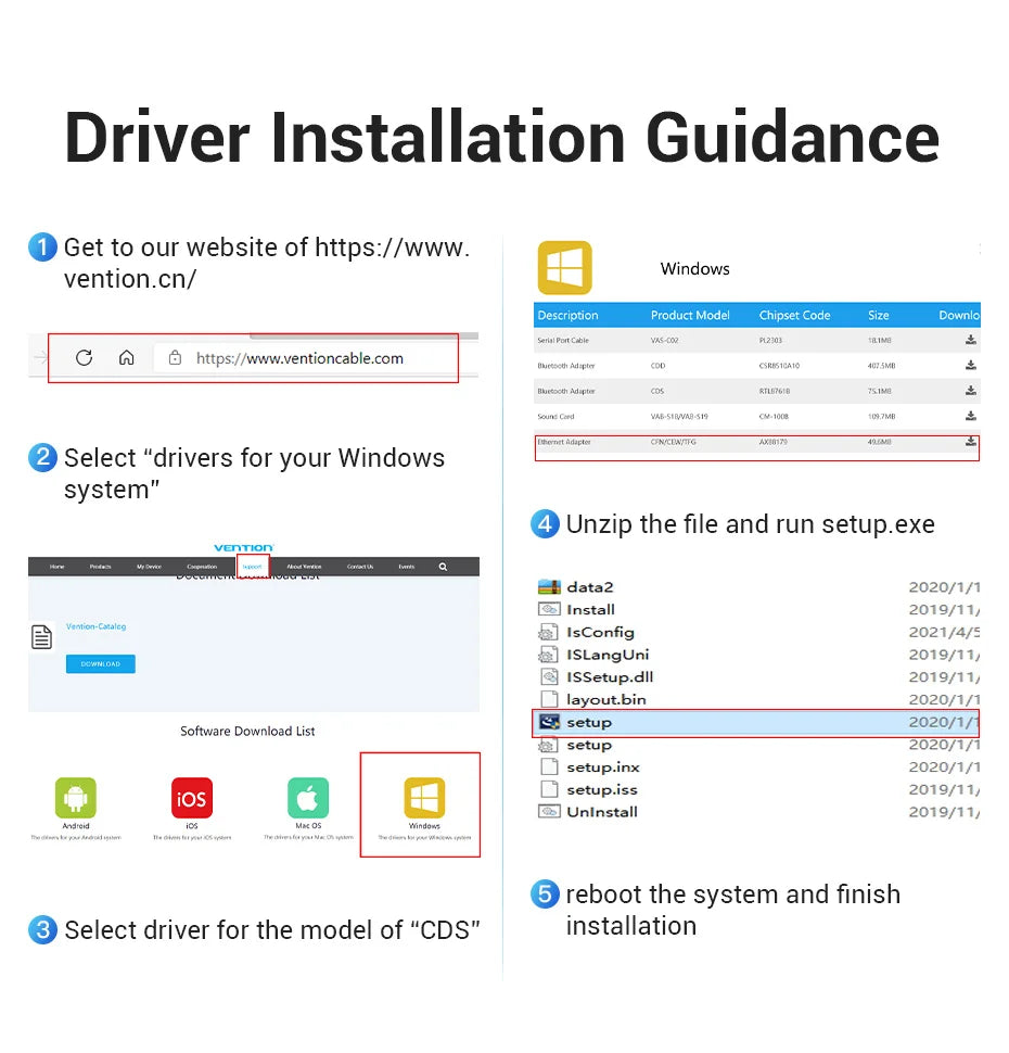 VENTION USB Bluetooth 5.0 Adapter