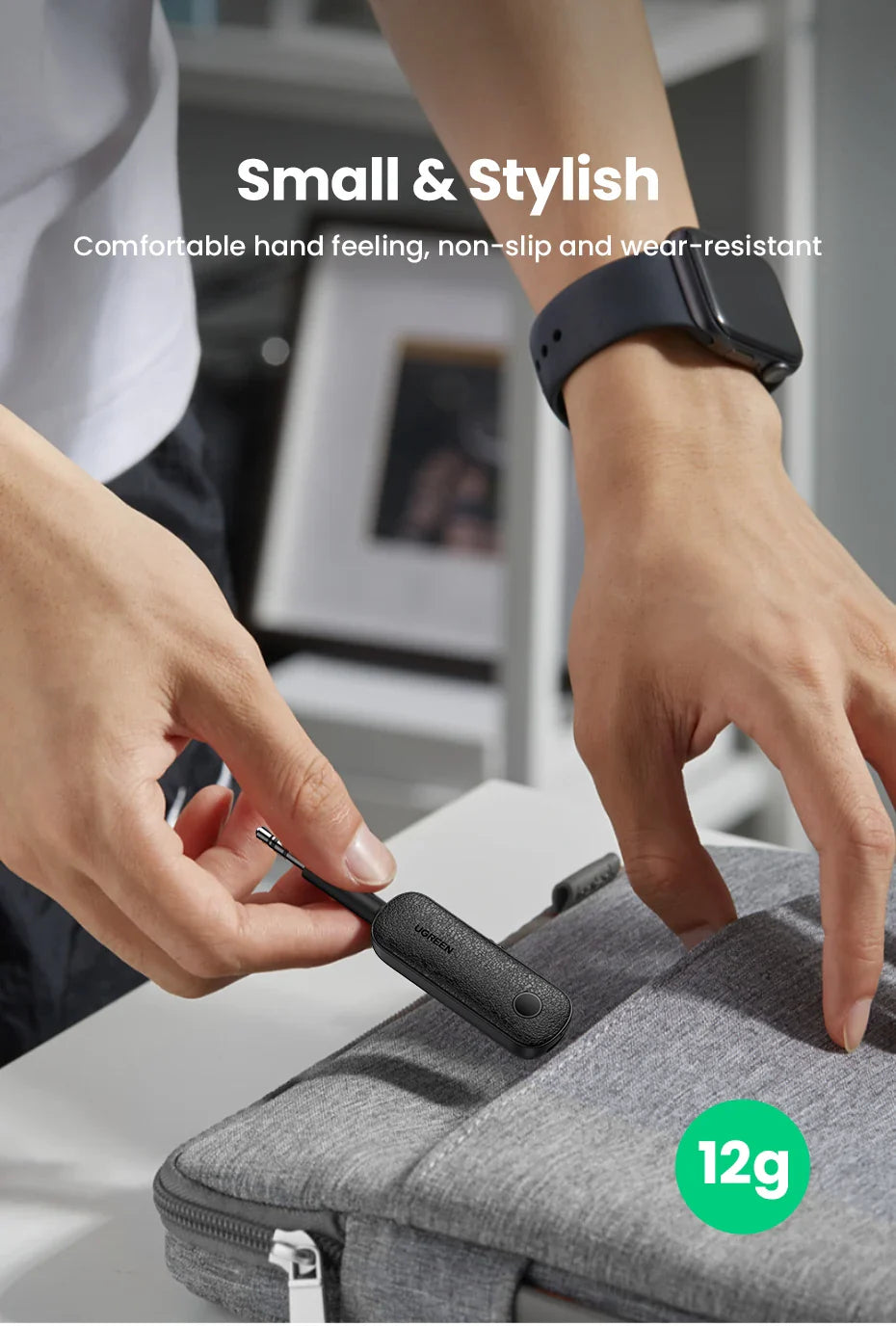 UGREEN CM403 2in1 Aux Bluetooth 5.0 Adapter