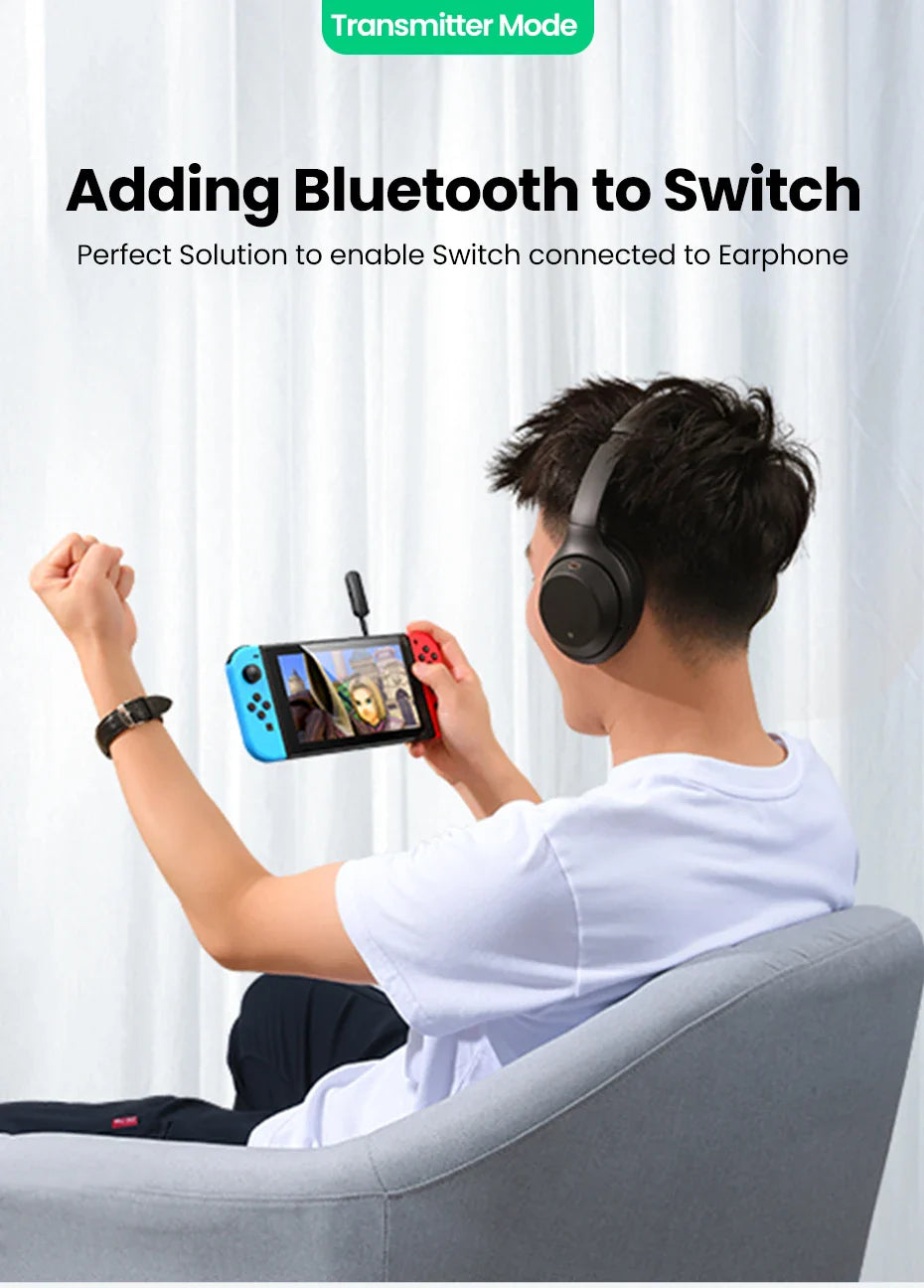 UGREEN CM403 2in1 Aux Bluetooth 5.0 Adapter