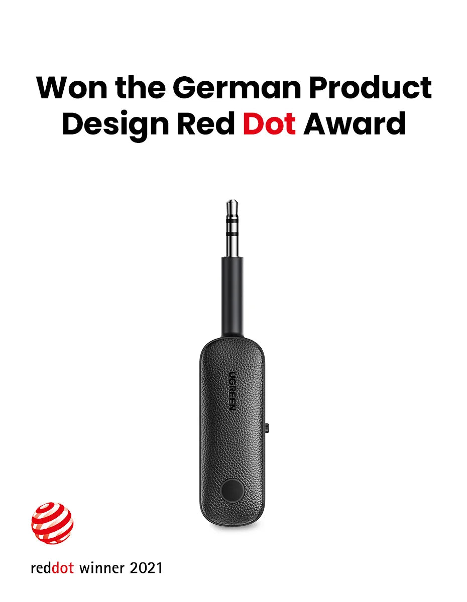 UGREEN CM403 2in1 Aux Bluetooth 5.0 Adapter