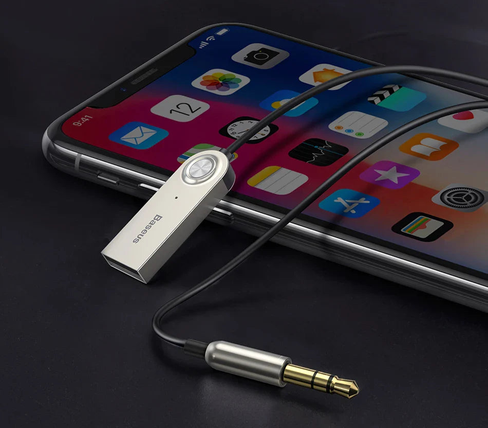 BASEUS BA01 USB to Aux Bluetooth 5.0 Adapter