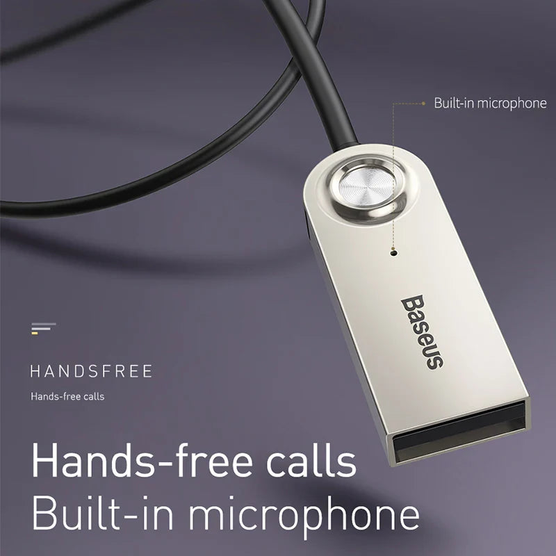 BASEUS BA01 USB to Aux Bluetooth 5.0 Adapter