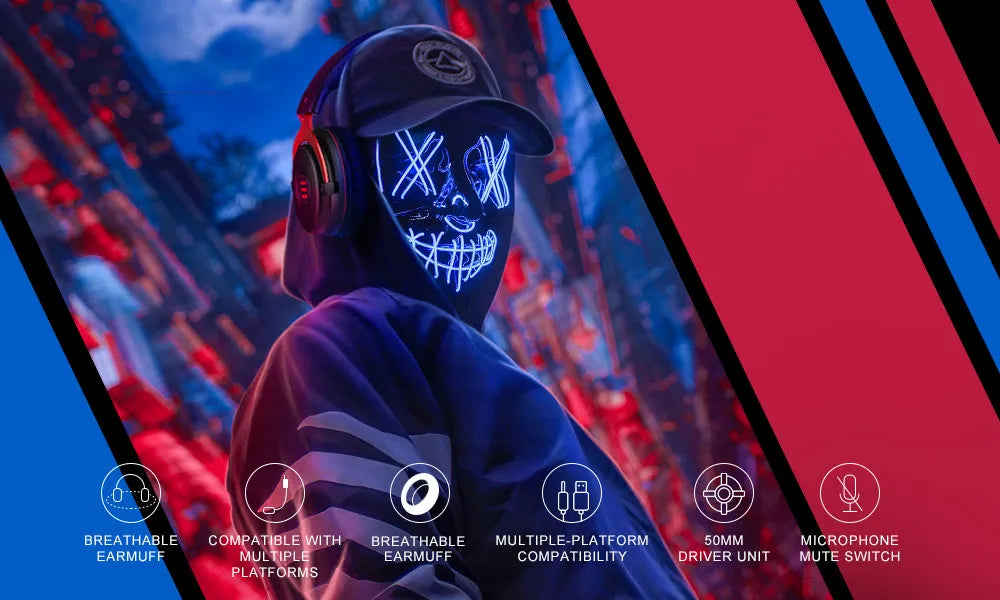 EKSA E900 Wired Gaming Headset