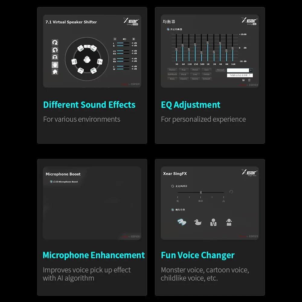 EDIFIER Hecate G30 II Wired Gaming Headset