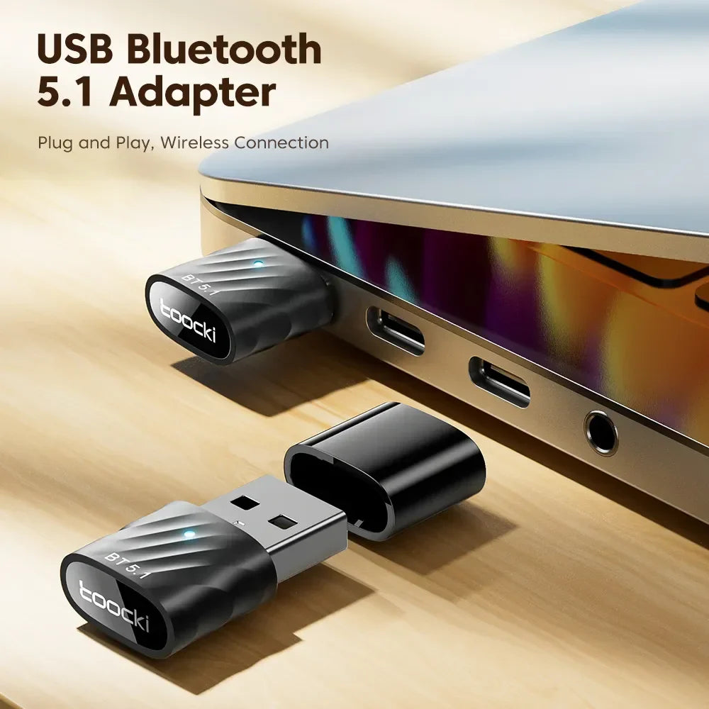 TOOCKI BT03 USB Bluetooth 5.1 Adapter