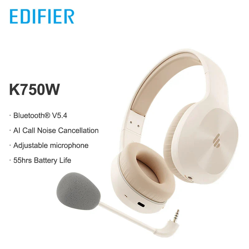 EDIFIER K750W Bluetooth Wireless Headphones with Microphone