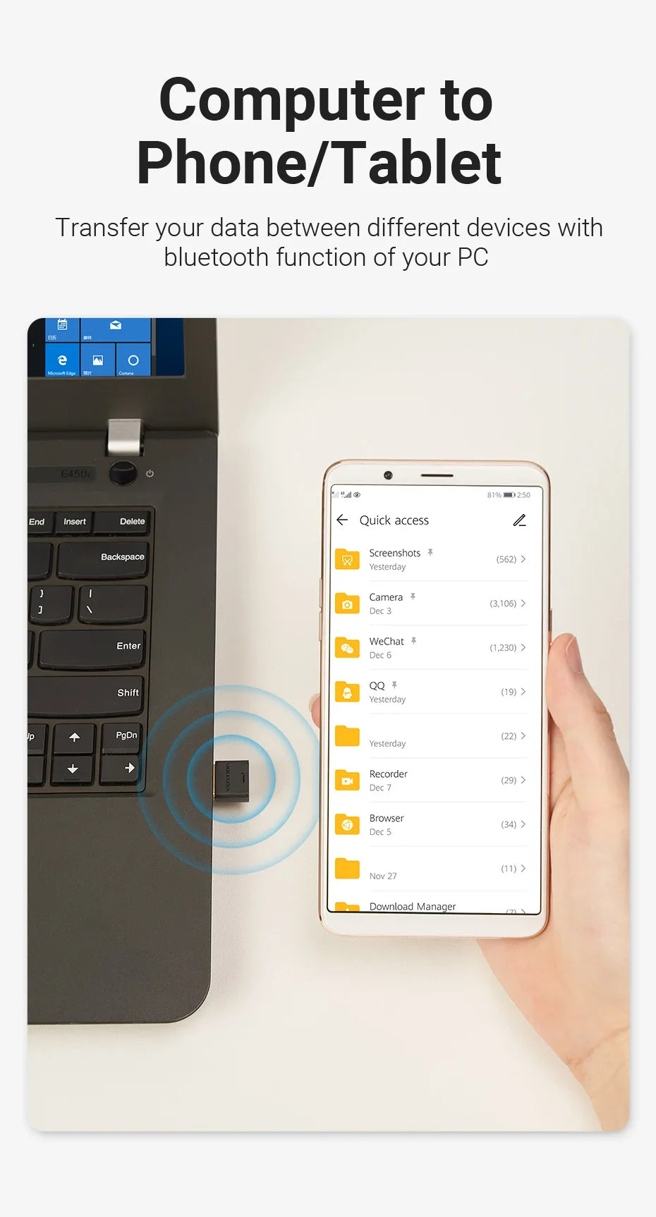 VENTION USB Bluetooth 5.1 Adapter