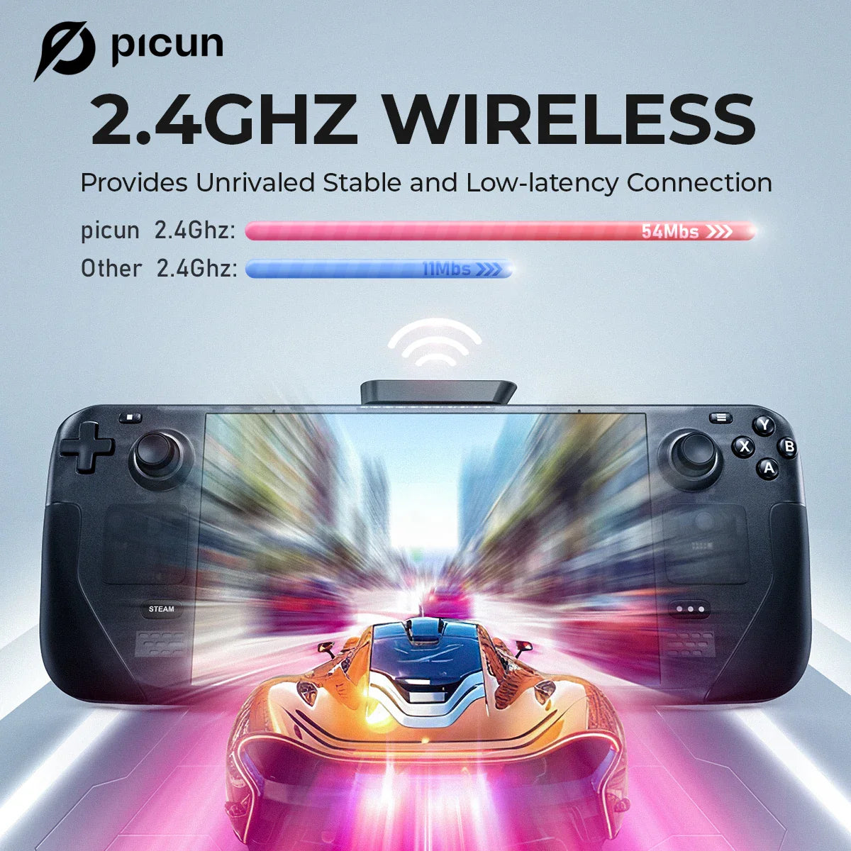 PICUN G3 Surround Sound Wireless Gaming Headset