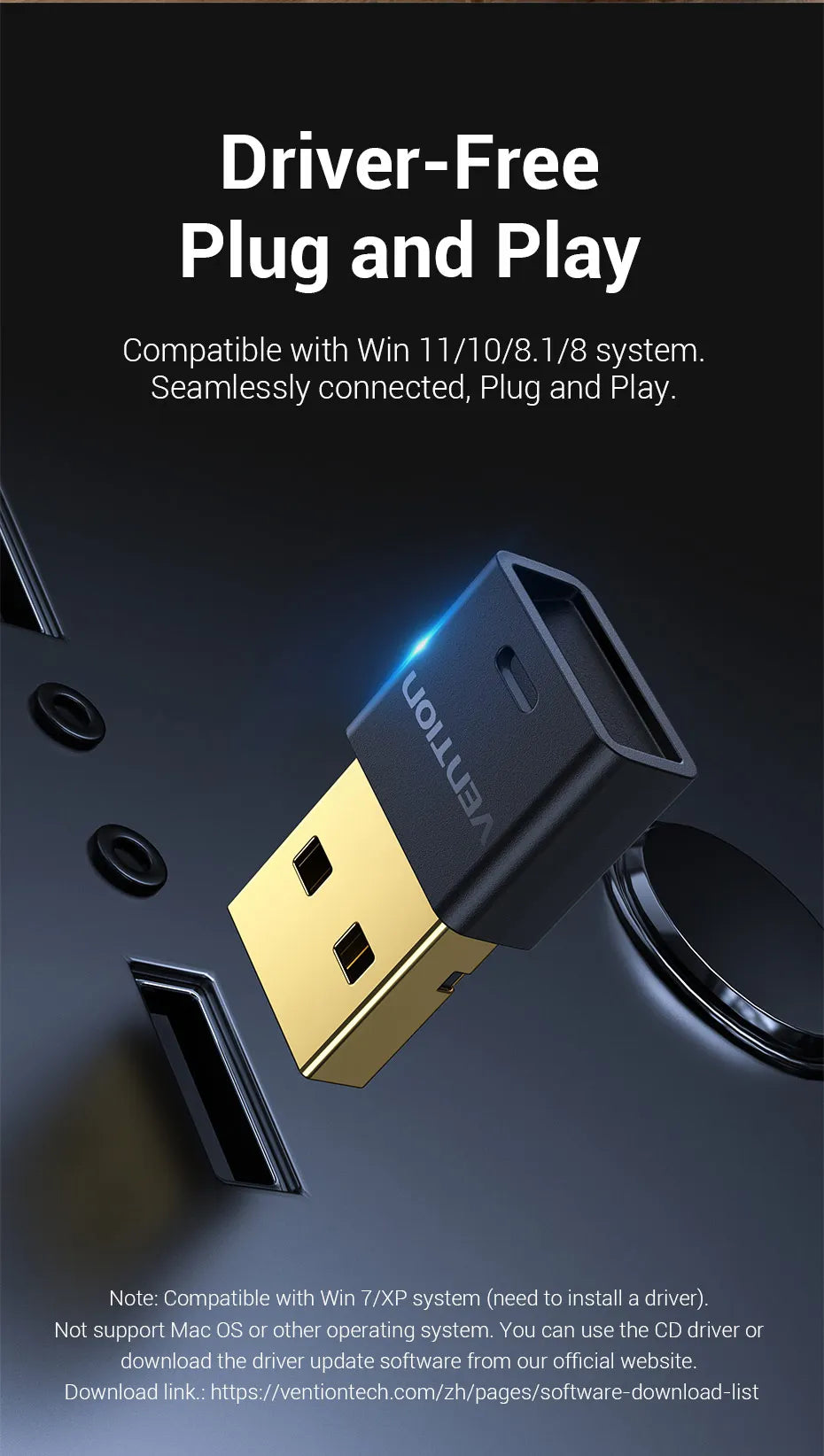 VENTION USB Bluetooth 5.1 Adapter