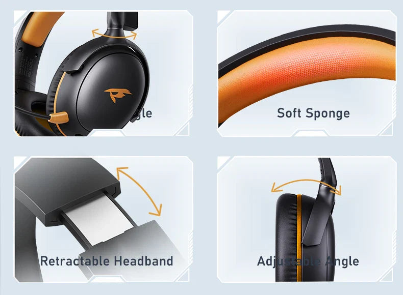 PICUN UG-09 Bluetooth Wireless Gaming Headset