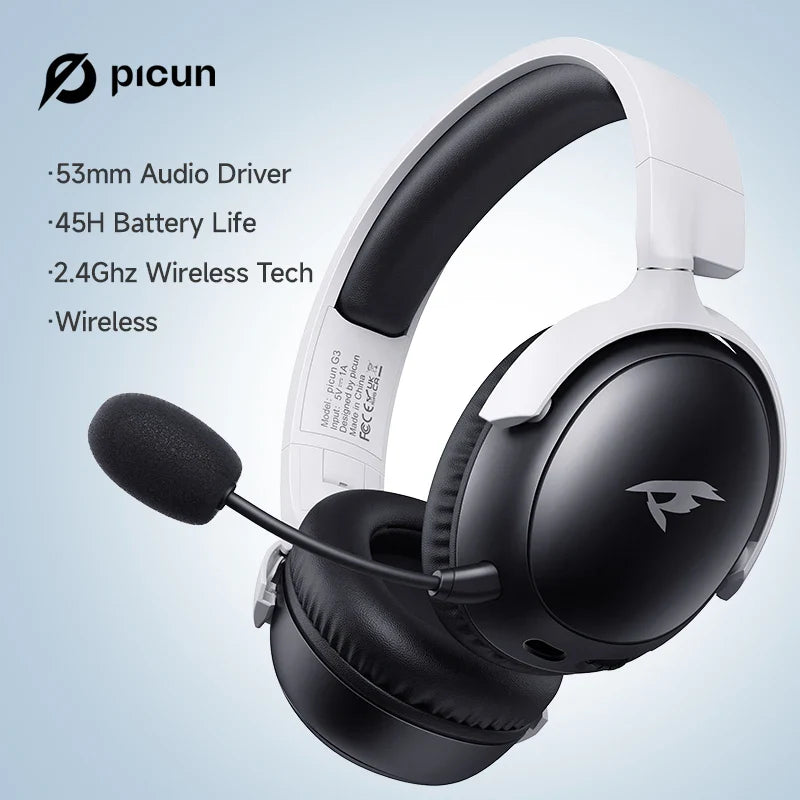 PICUN G3 Surround Sound Wireless Gaming Headset