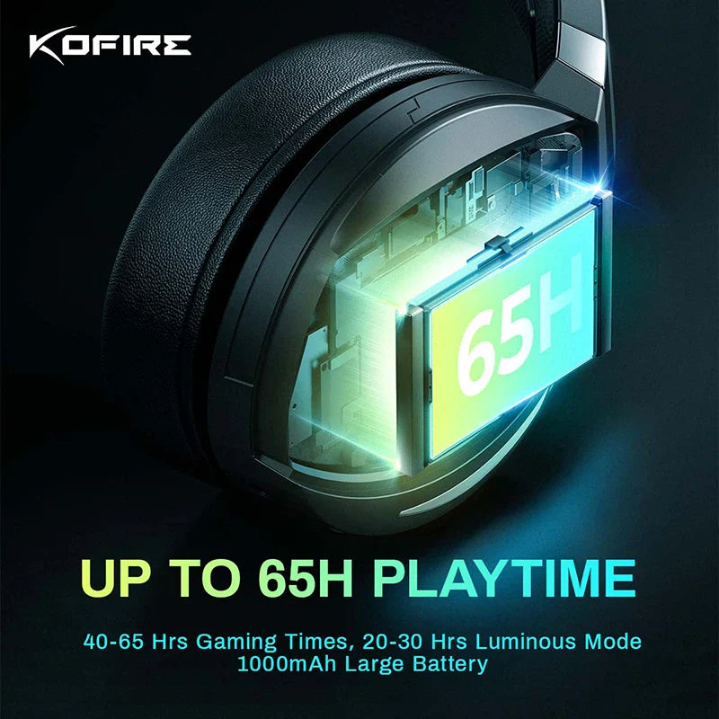KOFIRE UG-06 RGB Bluetooth Wireless Gaming Headset