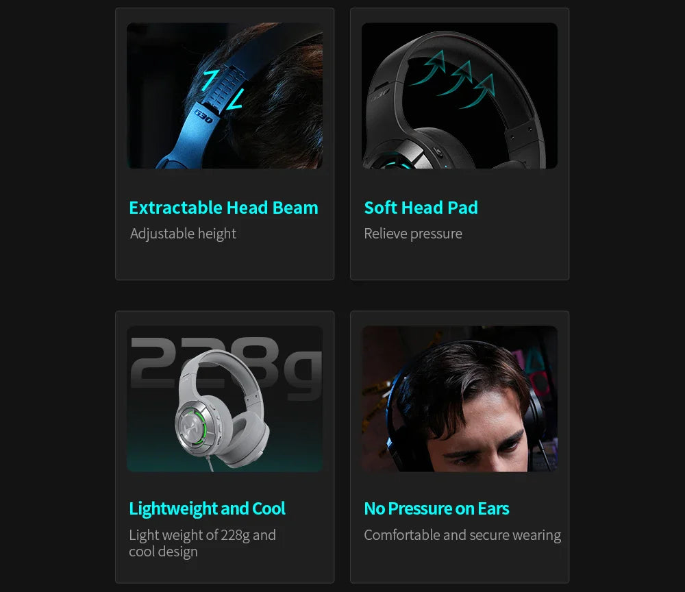 EDIFIER Hecate G30 II Wired Gaming Headset