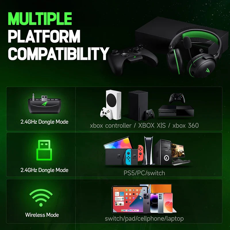 KOFIRE XG-ONE Wireless Gaming Headset for XBOX