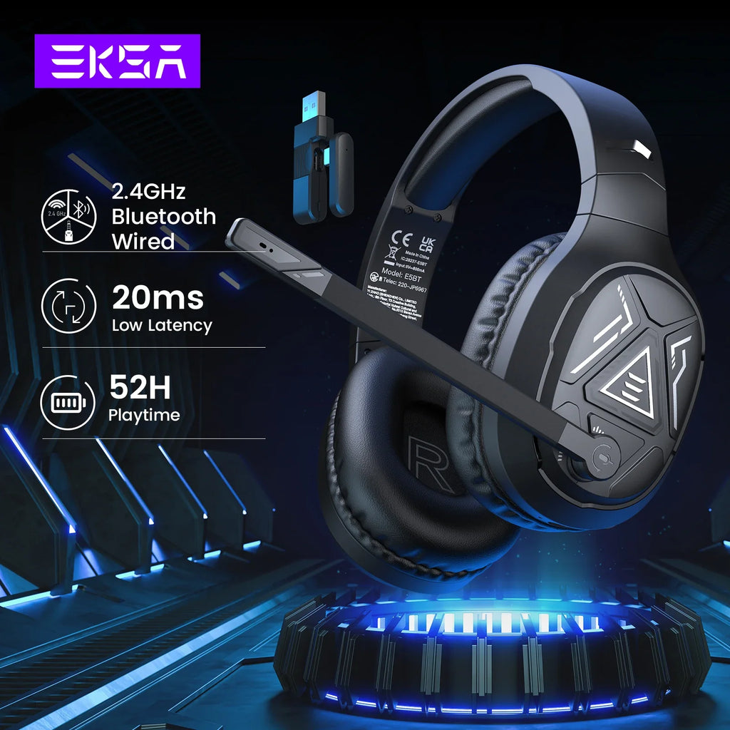 EKSA E5 Bluetooth Wireless Gaming Headset
