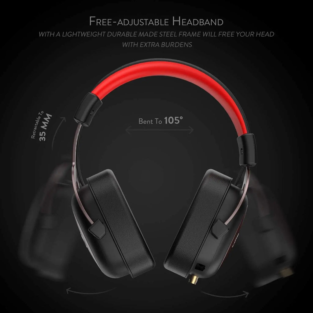 REDRAGON H510 Zeus Wired Gaming Headset - Black