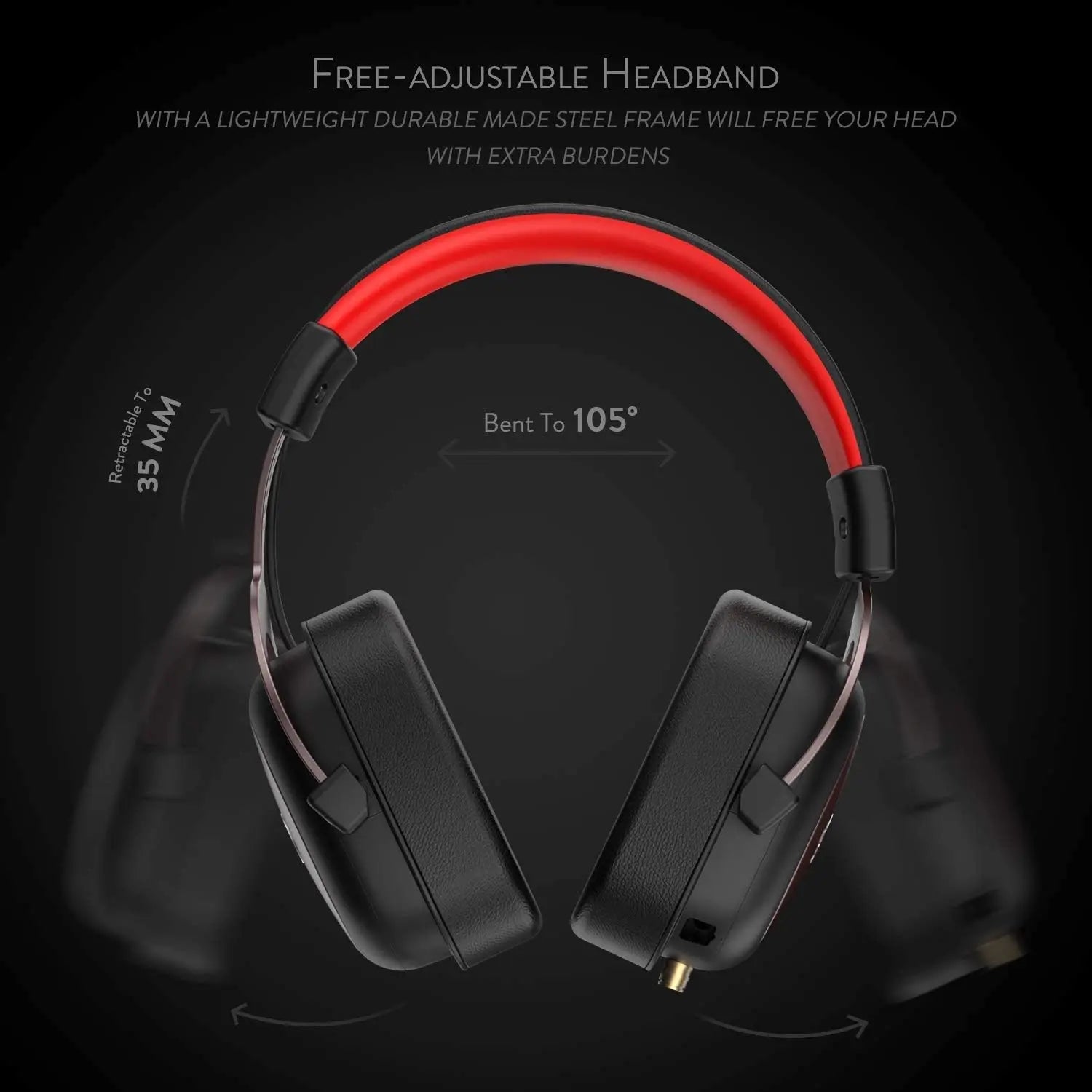REDRAGON H510 Zeus Wired Gaming Headset - Black