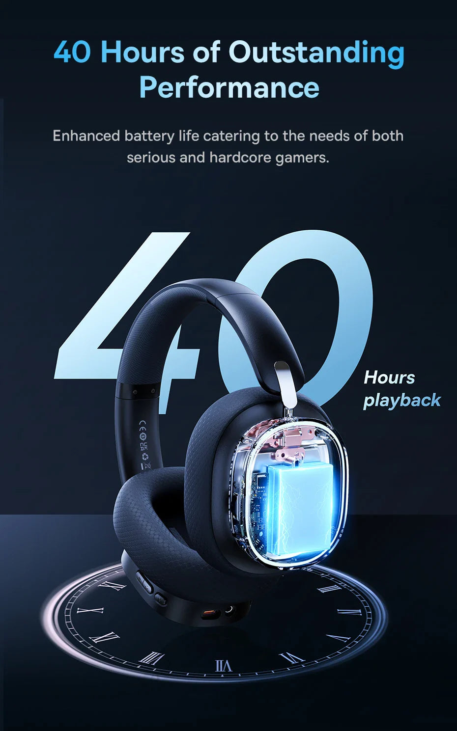 BASEUS AeQur GH02 Bluetooth Wireless Gaming Headset