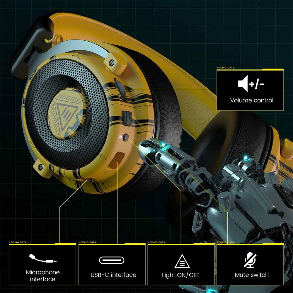 EKSA E900 Pro 2in1 Wired Gaming Headset