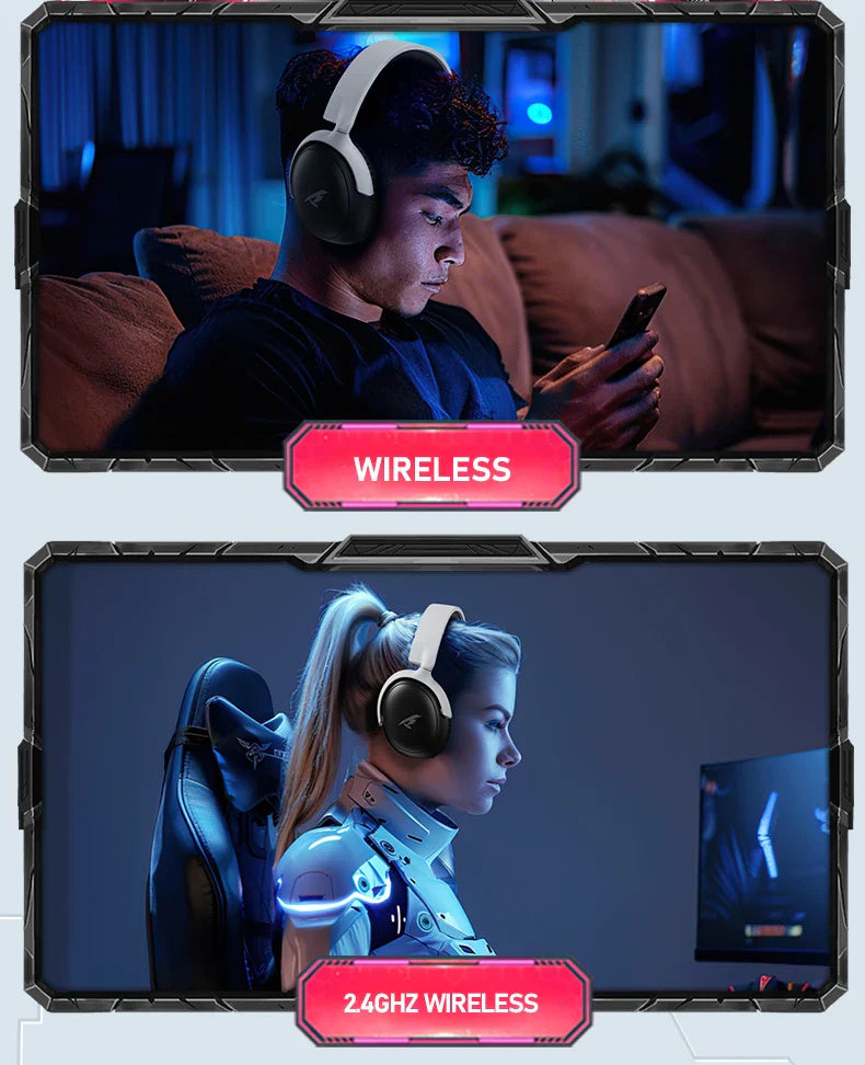 PICUN G3 Surround Sound Wireless Gaming Headset