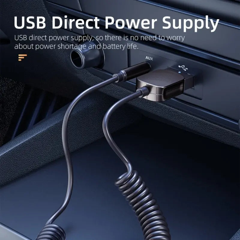 ESSAGER EB01 Aux Bluetooth 5.0 USB Adapter