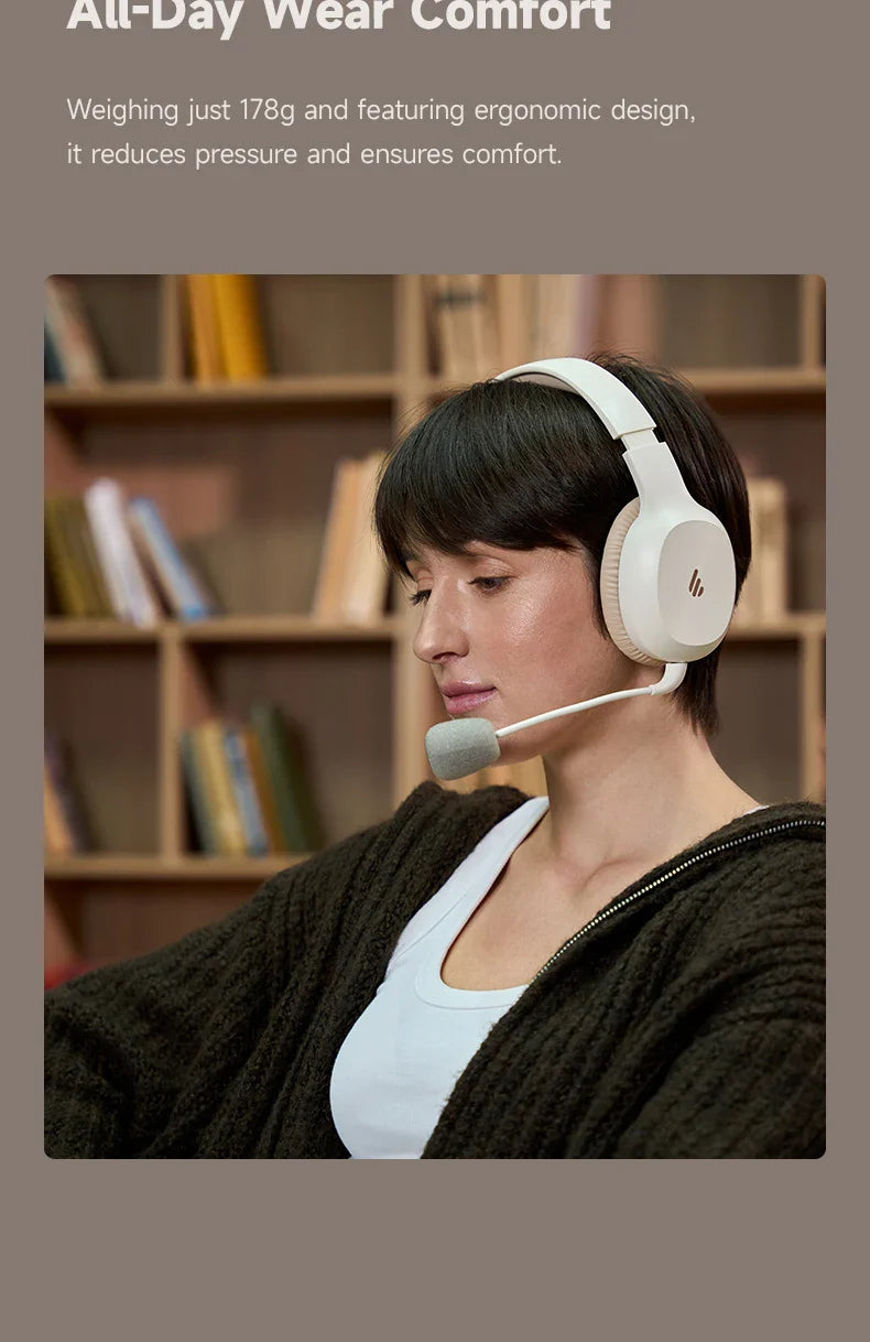 EDIFIER K750W Bluetooth Wireless Headphones with Microphone