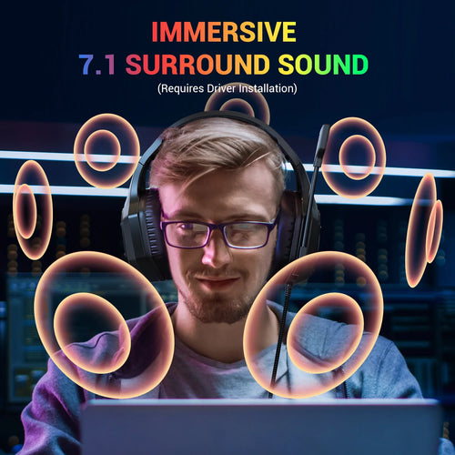 EKSA E1000 V2 2in1 Wired Gaming Headset