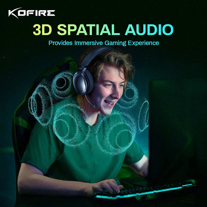 KOFIRE UG-06 RGB Bluetooth Wireless Gaming Headset