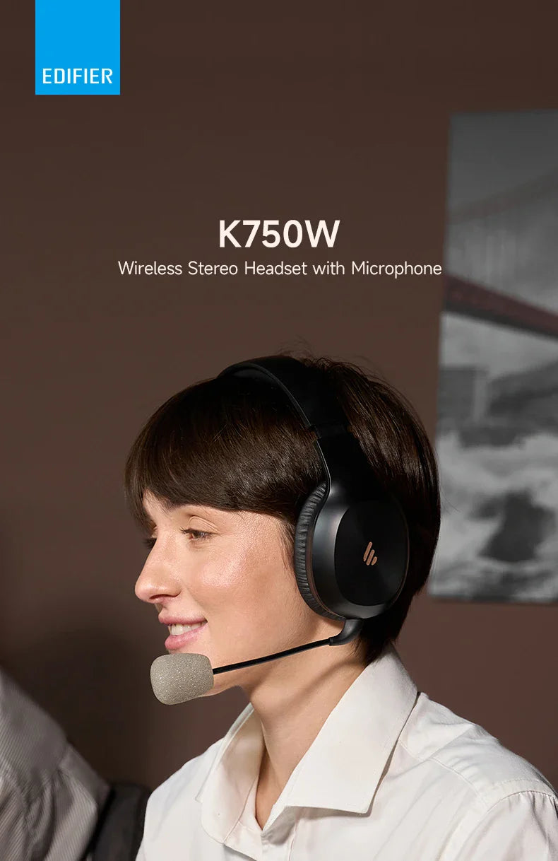 EDIFIER K750W Bluetooth Wireless Headphones with Microphone