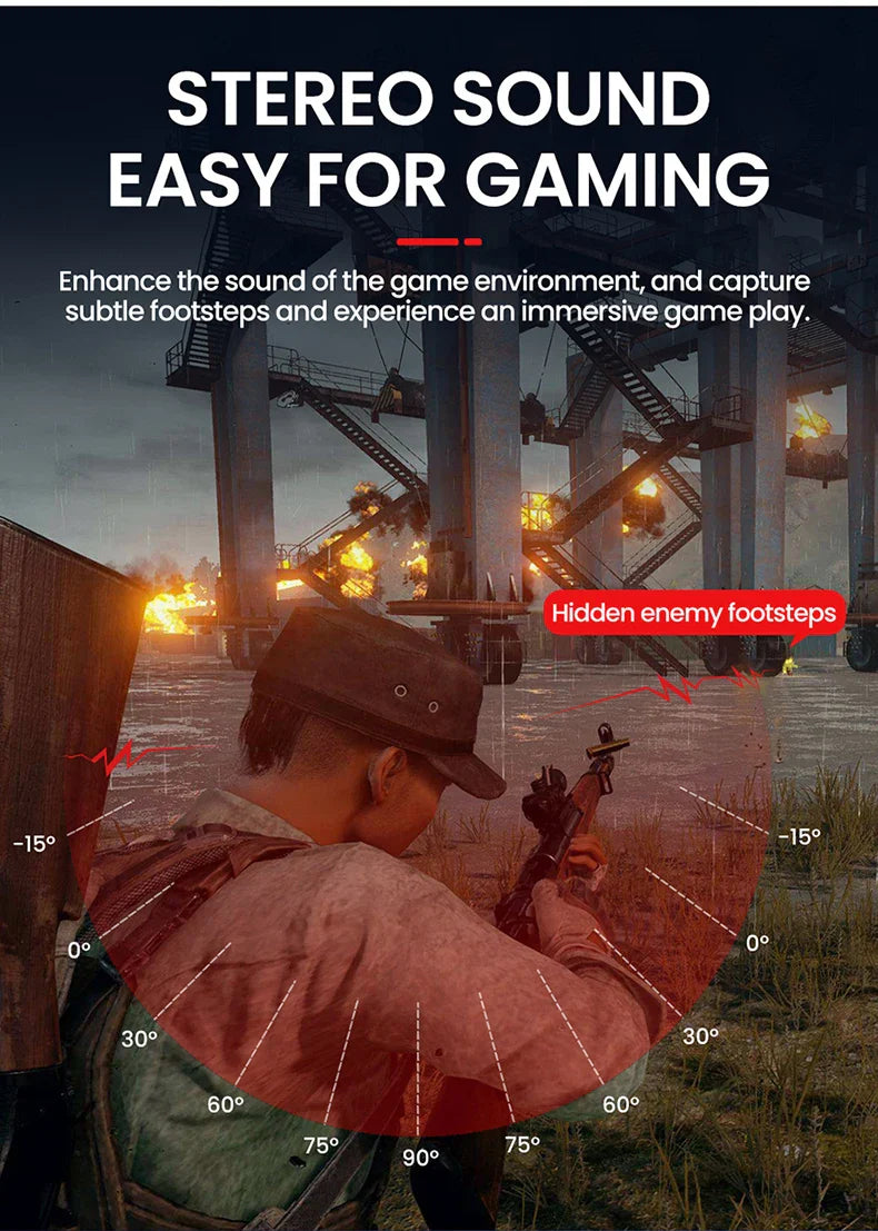 PICUN P80X RGB Bluetooth Wireless Gaming Headset