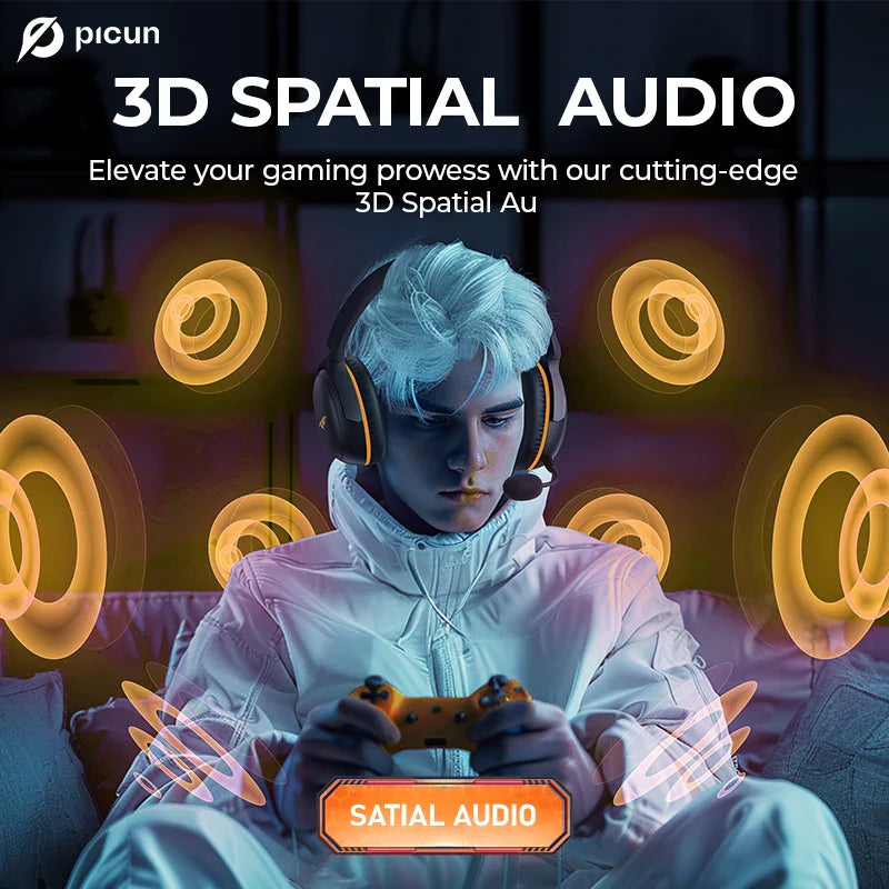 PICUN UG-09 Bluetooth Wireless Gaming Headset