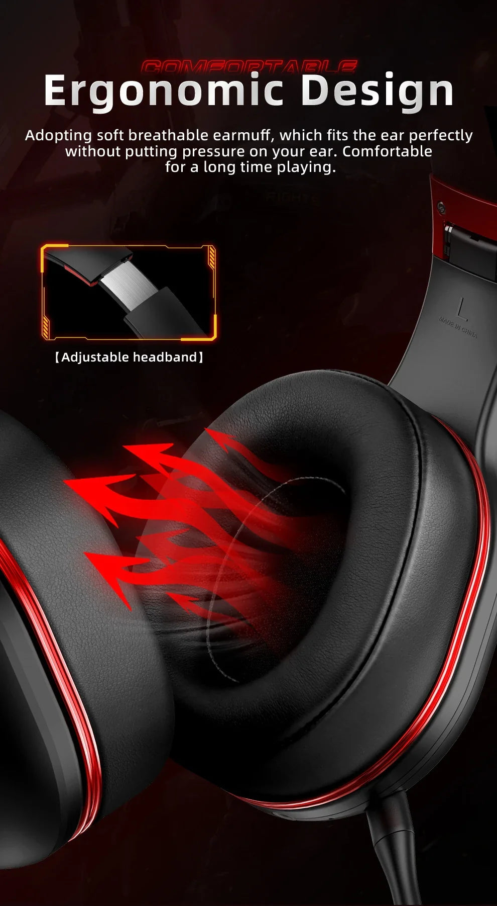 KOFIRE UG-05 RGB Wireless Gaming Headset