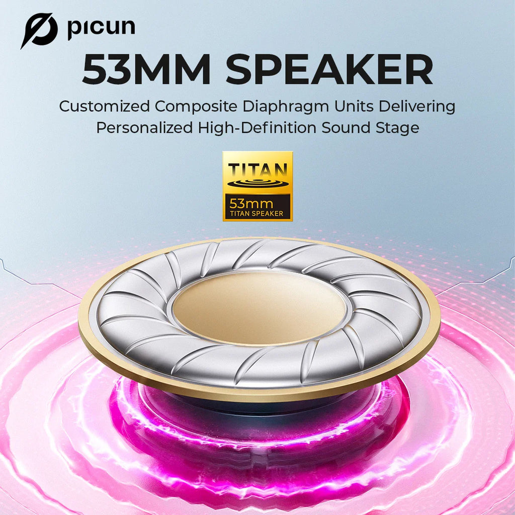 PICUN G3 Surround Sound Wireless Gaming Headset