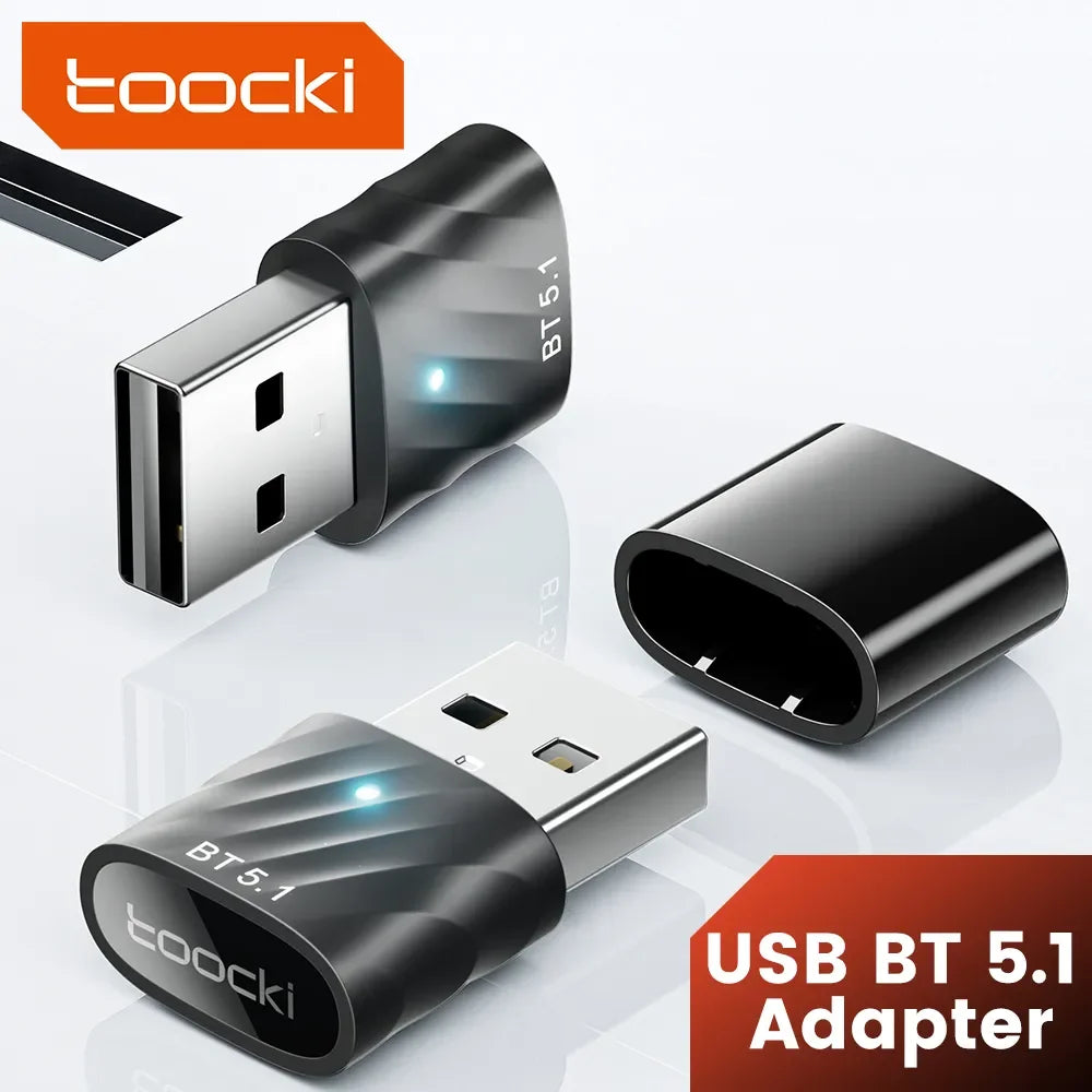 TOOCKI BT03 USB Bluetooth 5.1 Adapter