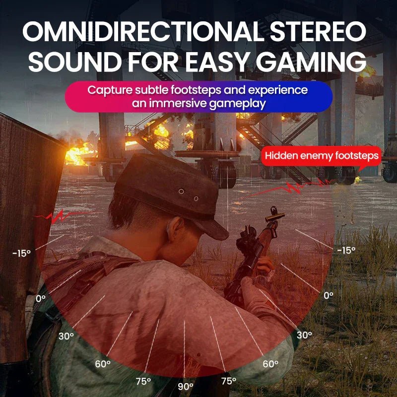 PICUN P80X RGB Bluetooth Wireless Gaming Headset