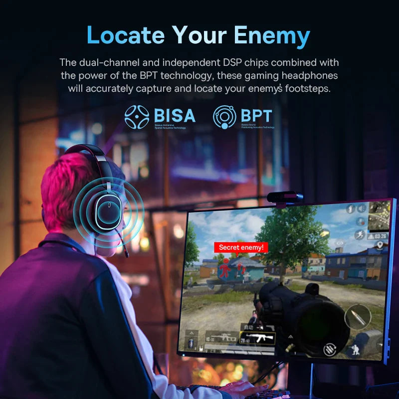 BASEUS AeQur GH02 Bluetooth Wireless Gaming Headset