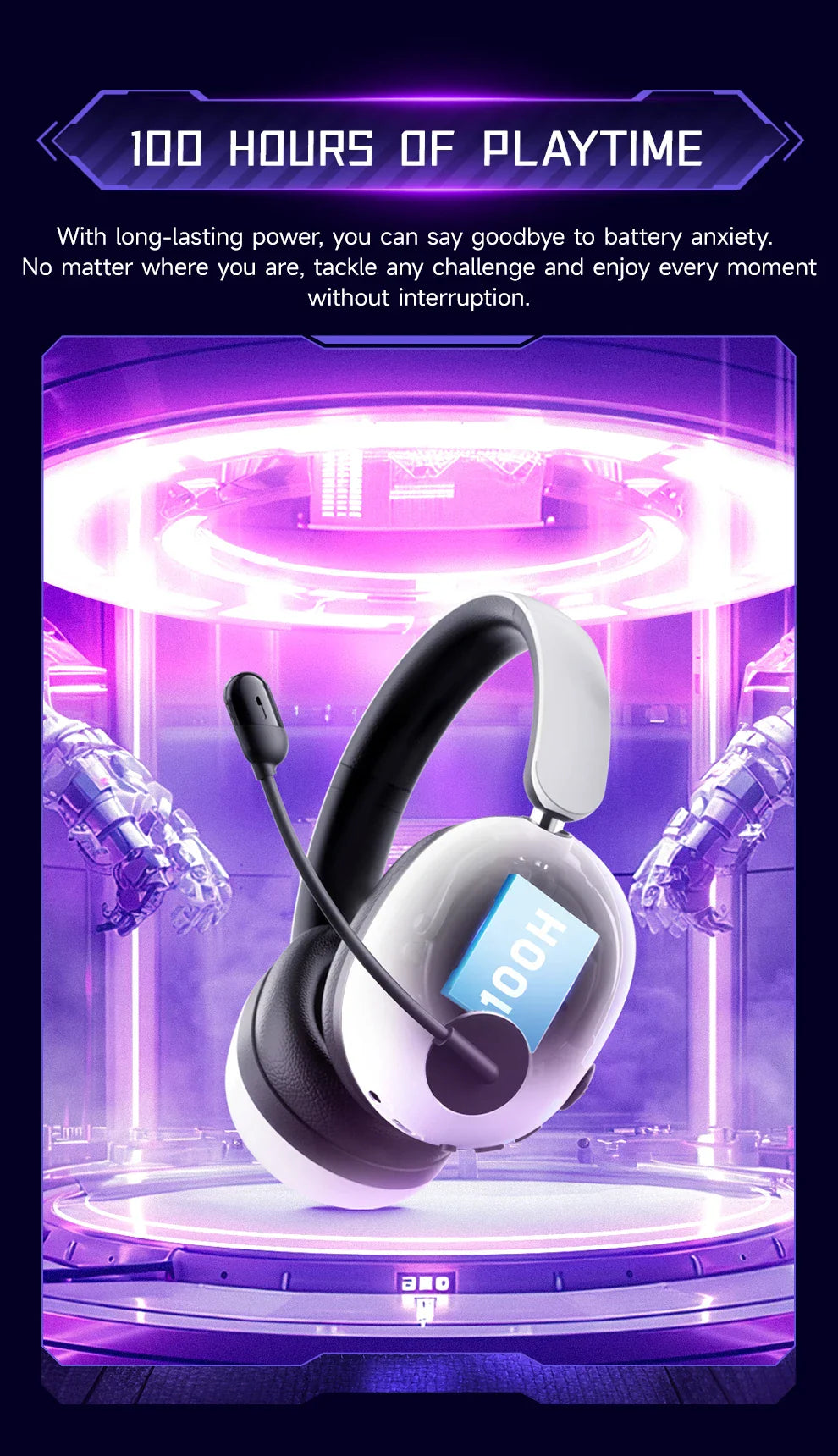 PICUN UG-10A ANC Wireless Gaming Headset