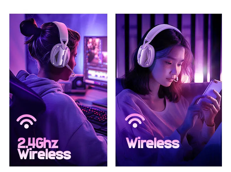 PICUN G1 Surround Sound Wireless Gaming Headset