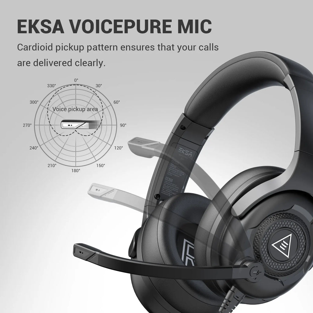 EKSA E4 AirComfy Wired Gaming Headset
