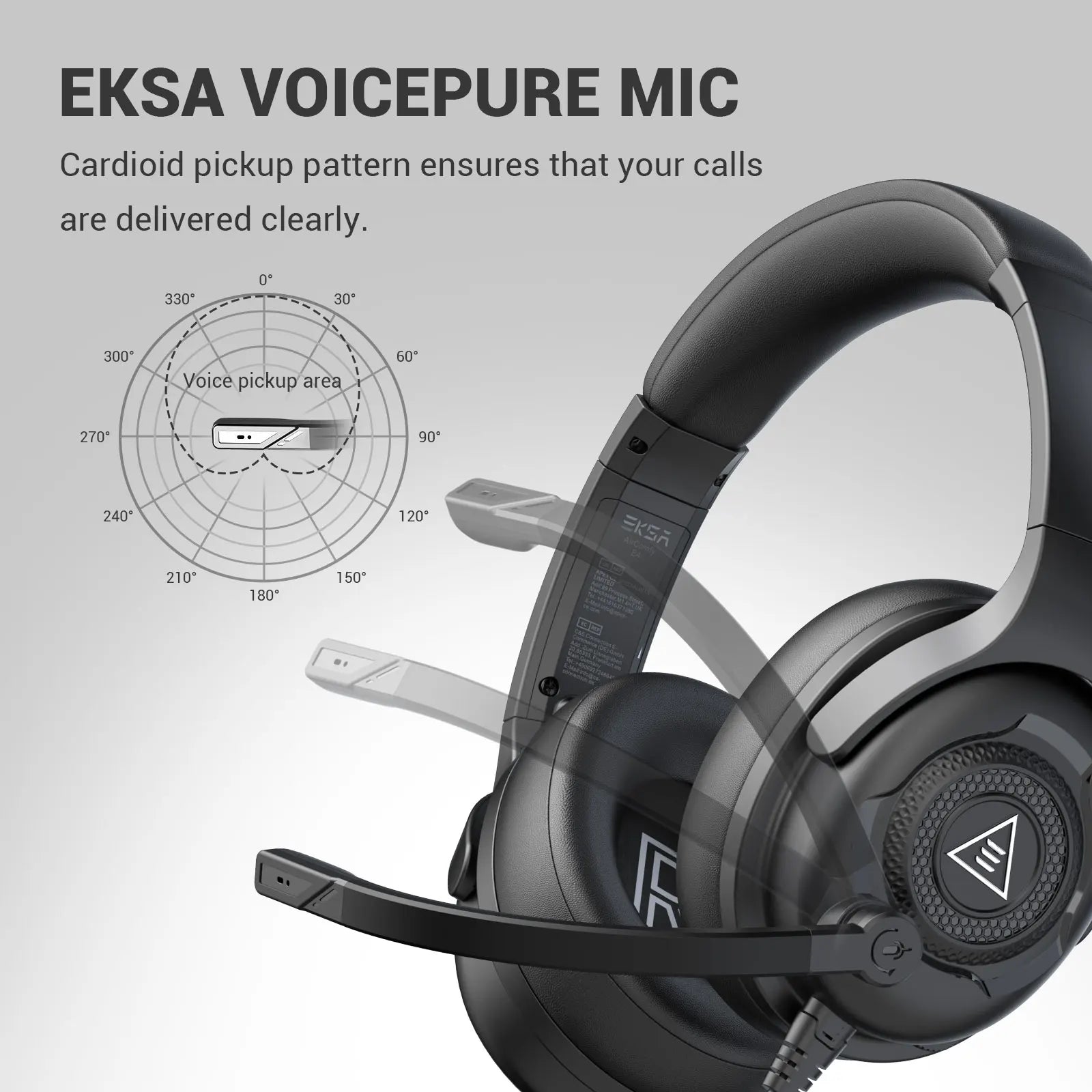 EKSA E4 AirComfy Wired Gaming Headset