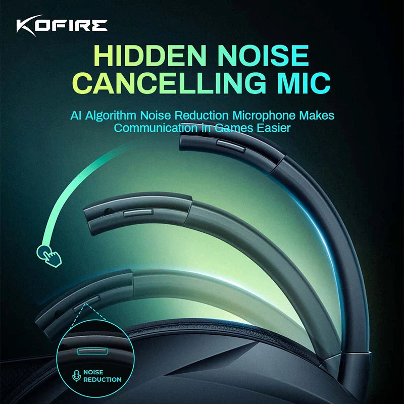 KOFIRE UG-06 RGB Bluetooth Wireless Gaming Headset