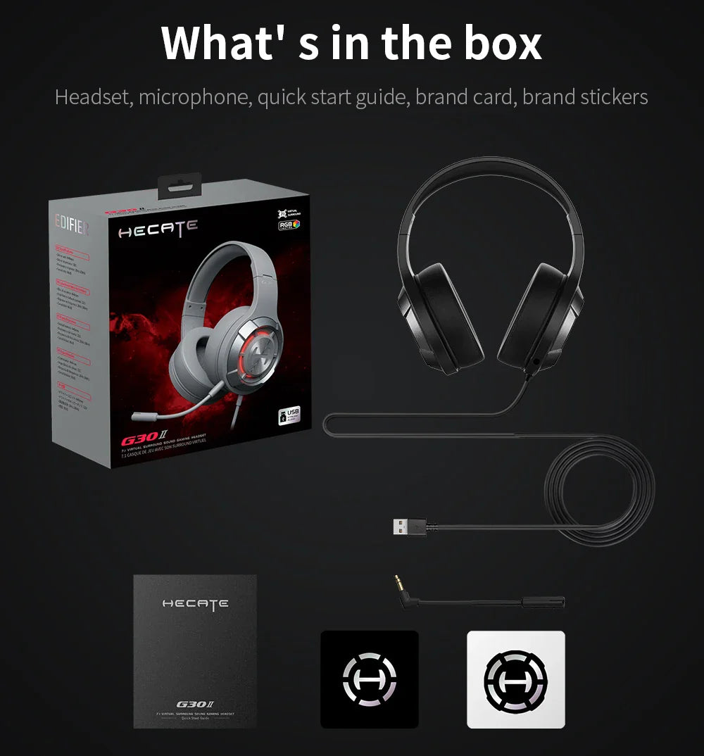 EDIFIER Hecate G30 II Wired Gaming Headset