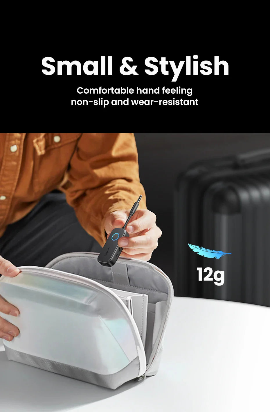 UGREEN CM672 2in1 Aux Bluetooth 5.2 Adapter & Transmitter