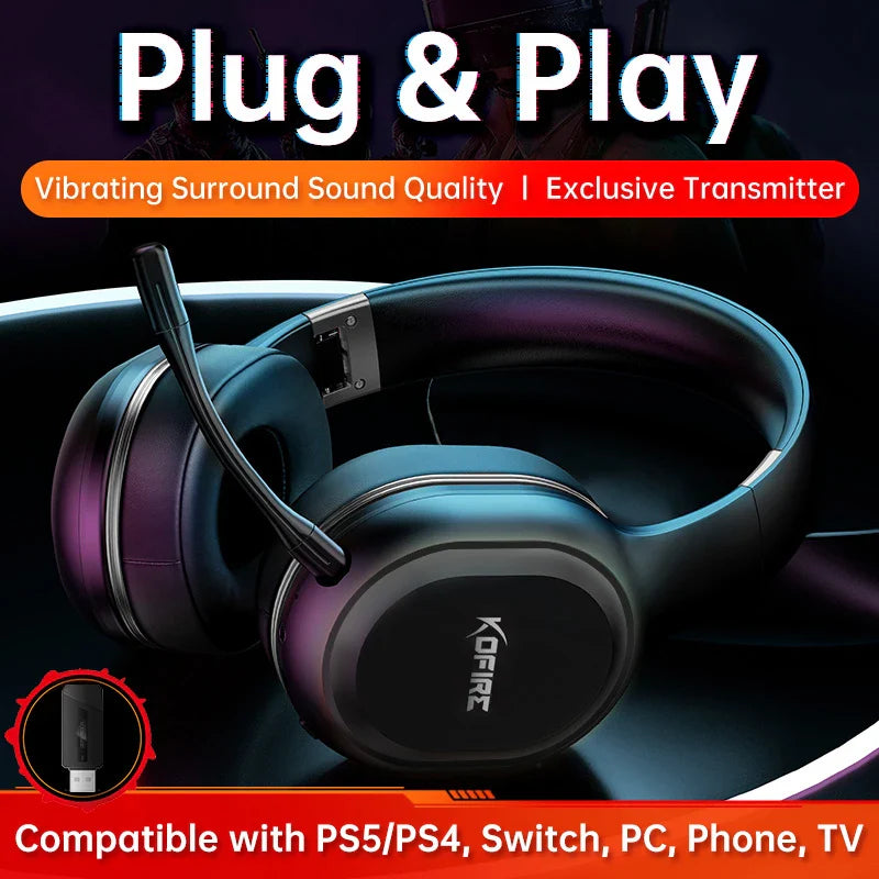 KOFIRE GL-05 Professional Wireless Gaming Headset