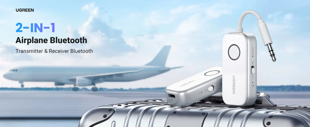 UGREEN 2in1 Aux Bluetooth 5.4 Adapter & Transmitter