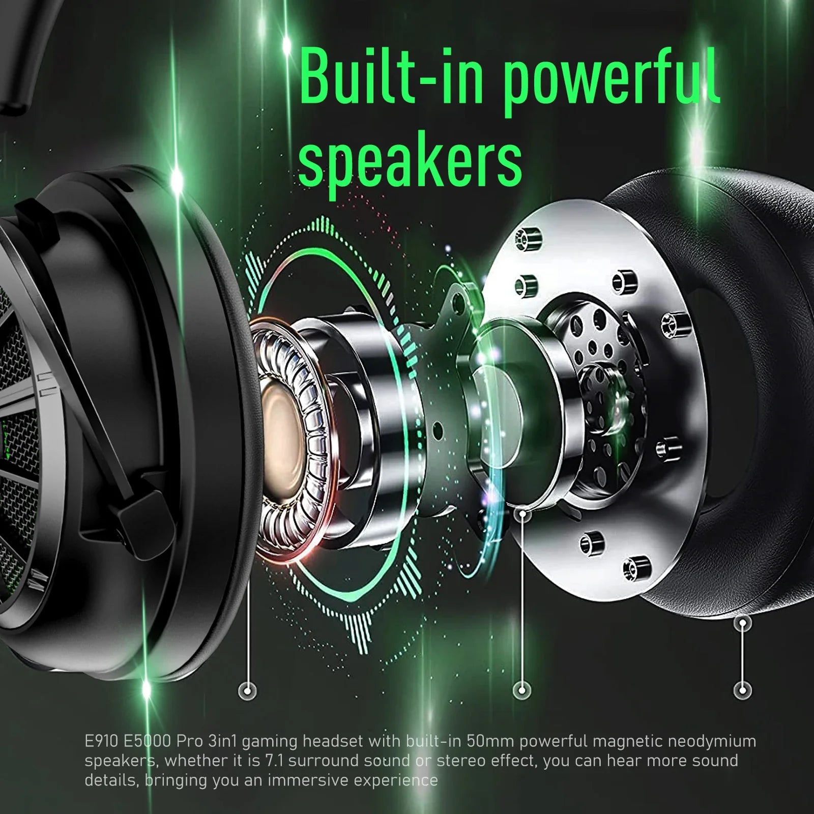 EKSA E5000 StarEngine Pro Wired Gaming Headset