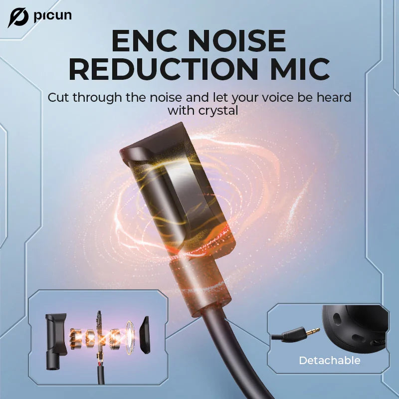 PICUN UG-09 Bluetooth Wireless Gaming Headset