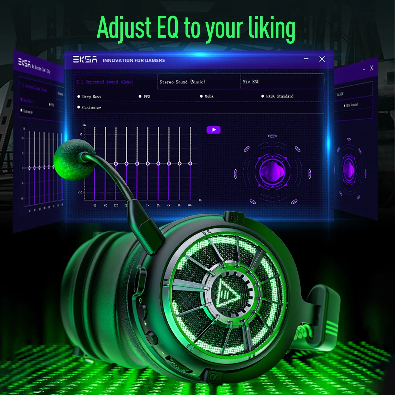 EKSA E5000 StarEngine Pro Wired Gaming Headset